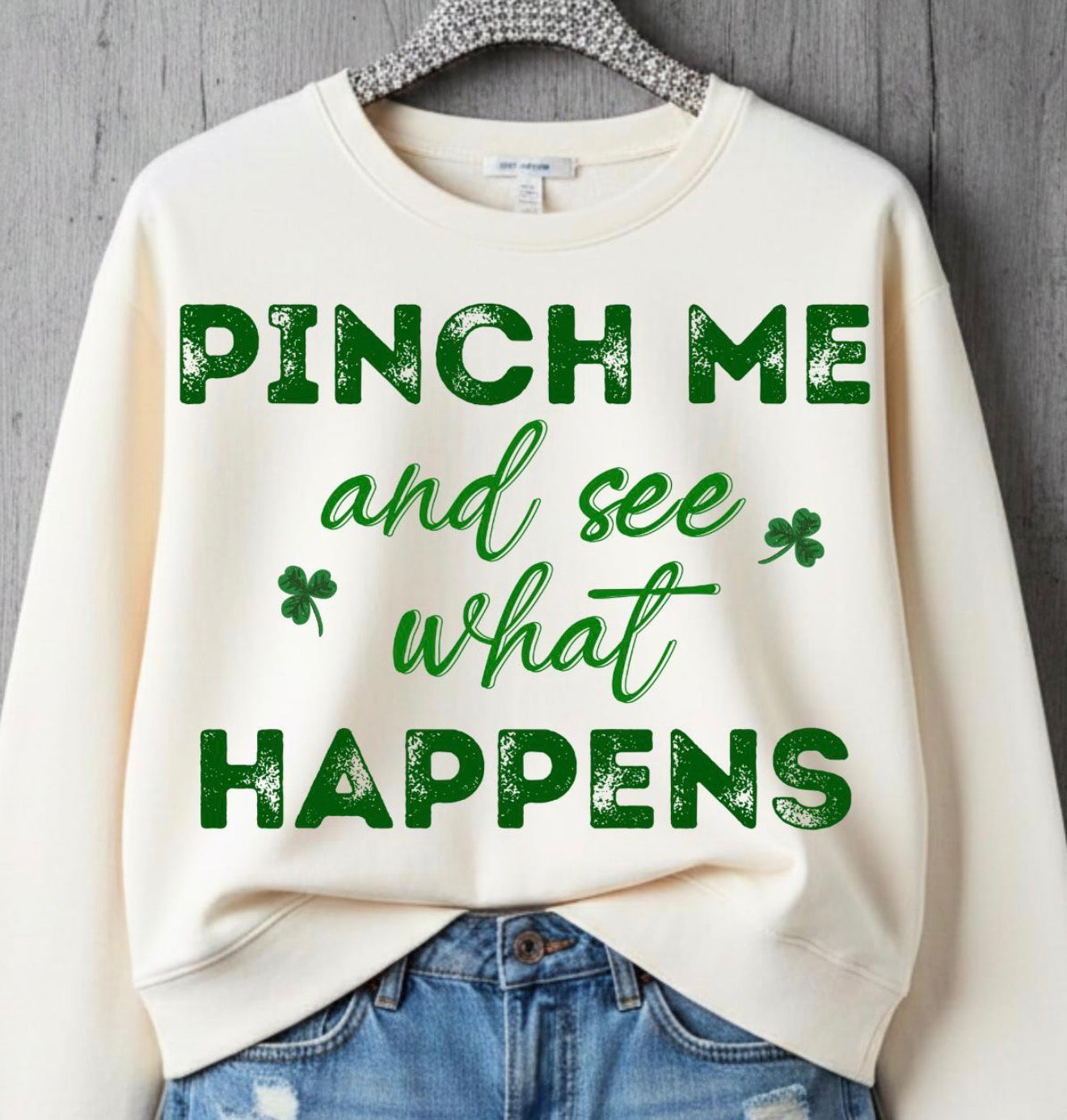 Pinch me and see what happens