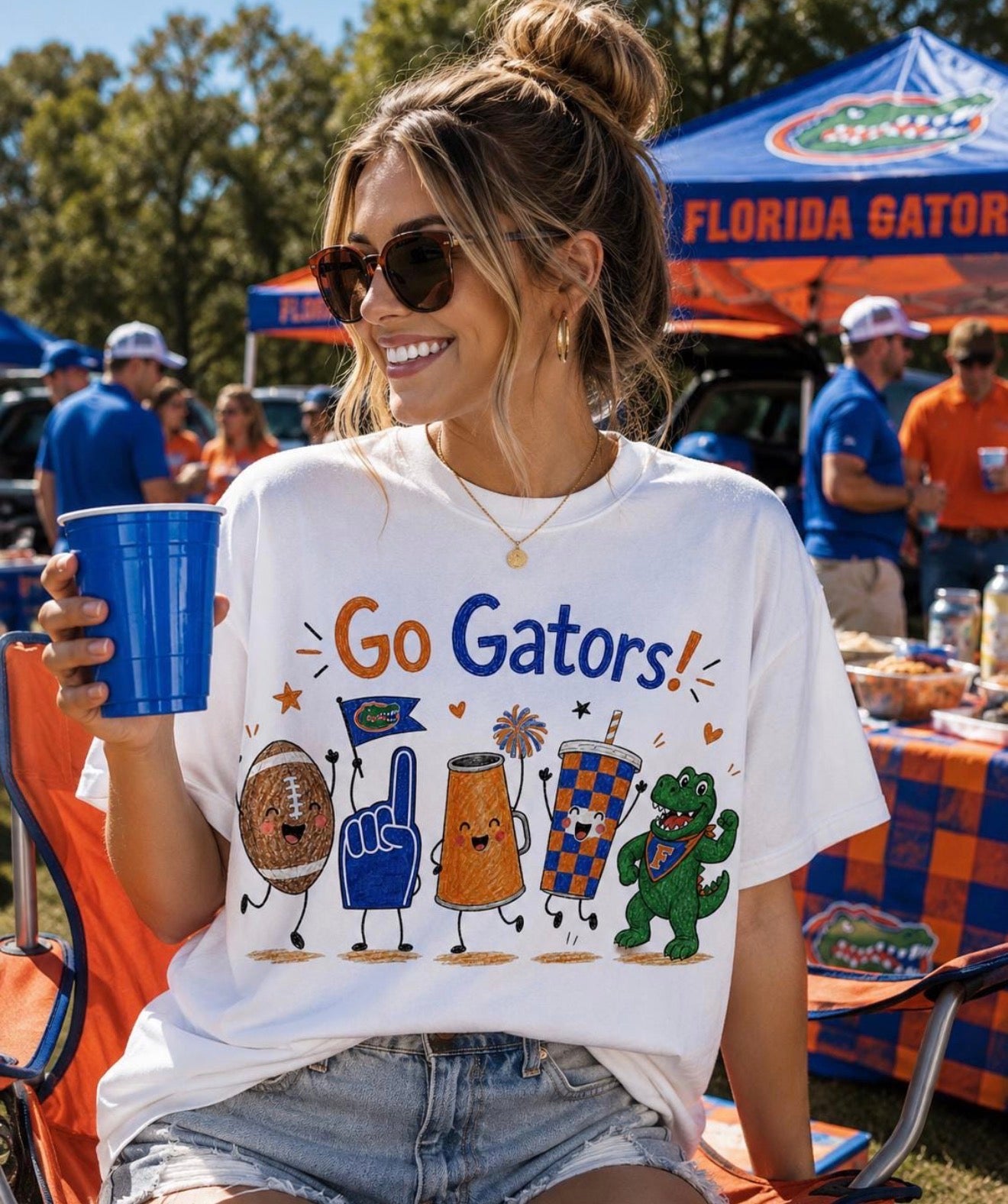 Go Team Orange & Blue