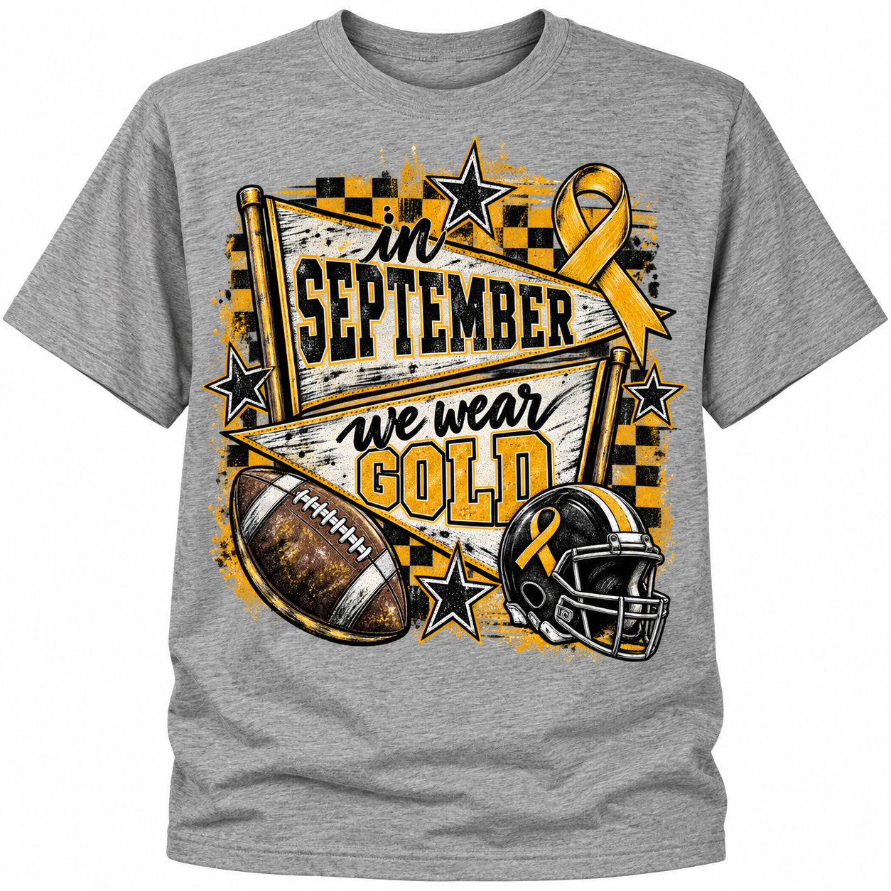 September we wear gold