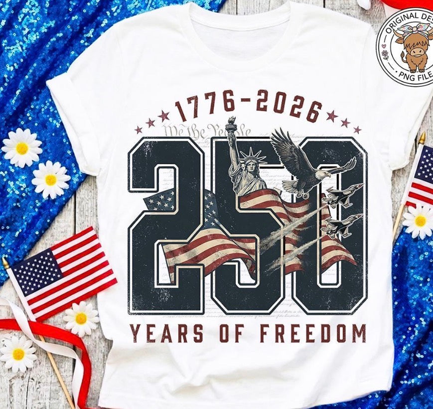 250 years of Freedom