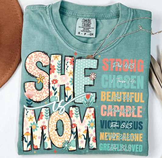 She is Mom