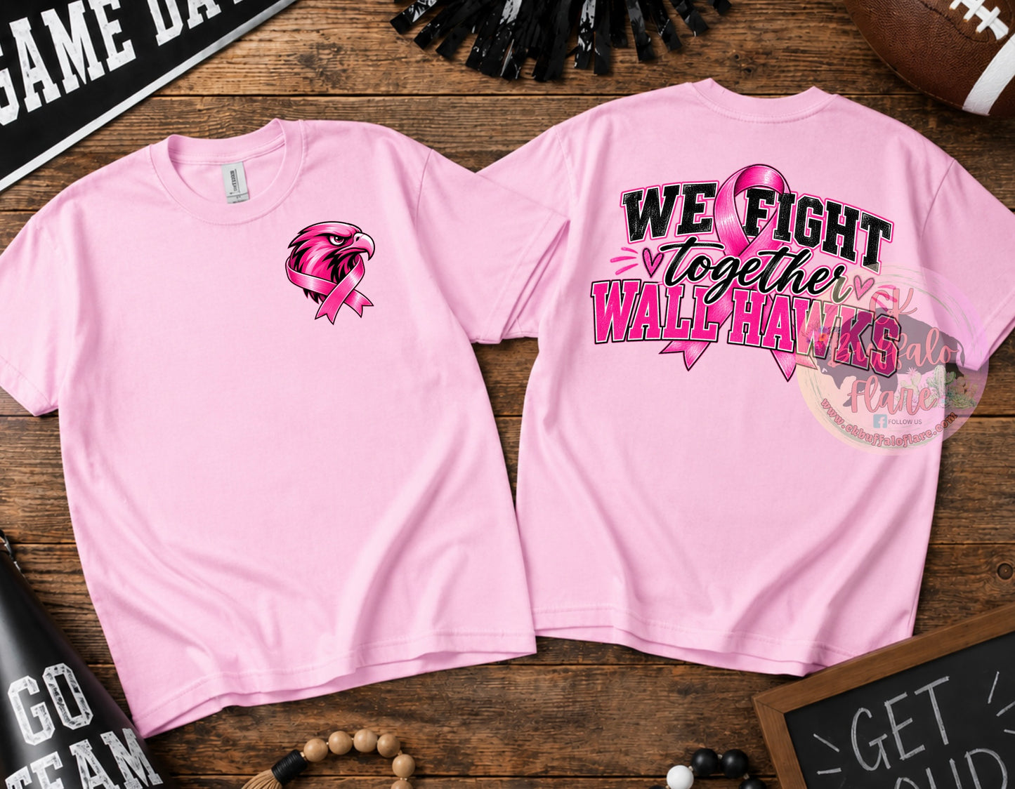 WALL HAWKS FRONT/BACK DESIGN