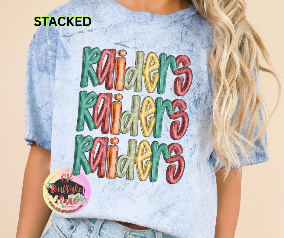 RAIDERS, (multiple designs)