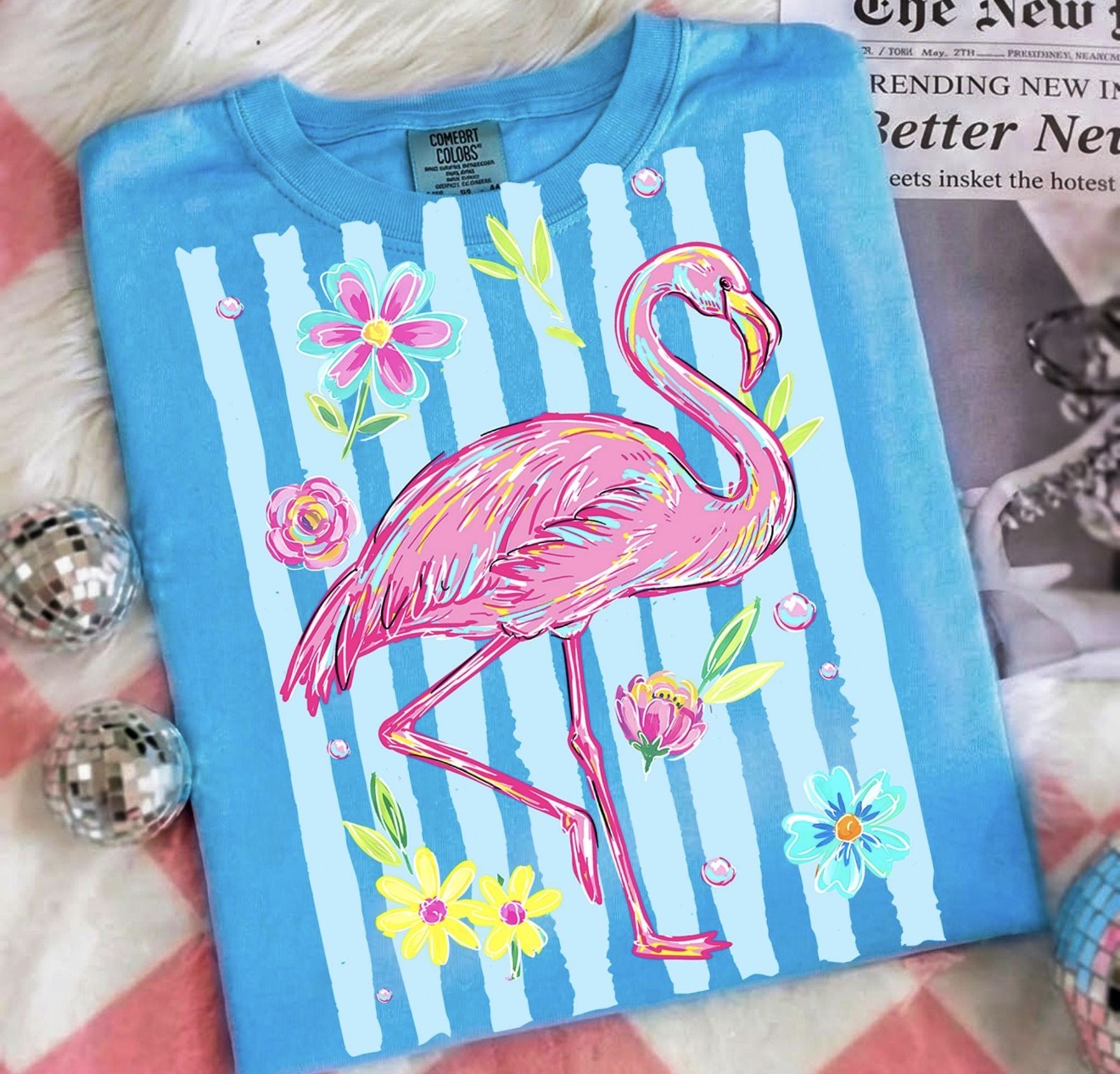 Flamingo summer