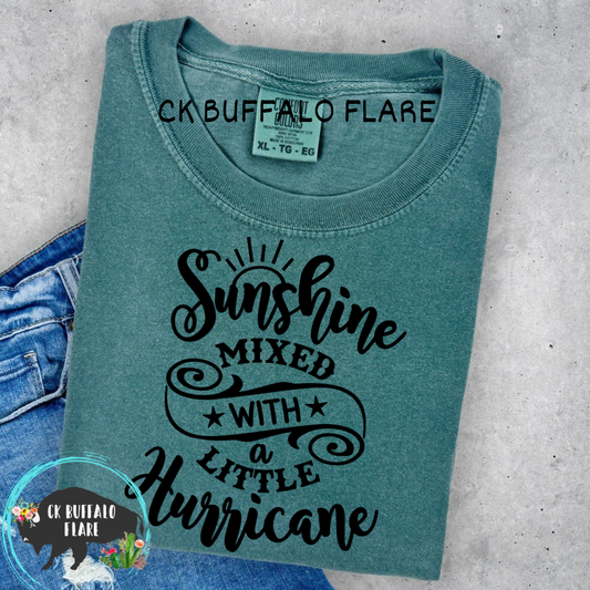 Sunshine mixed with a little Hurricane