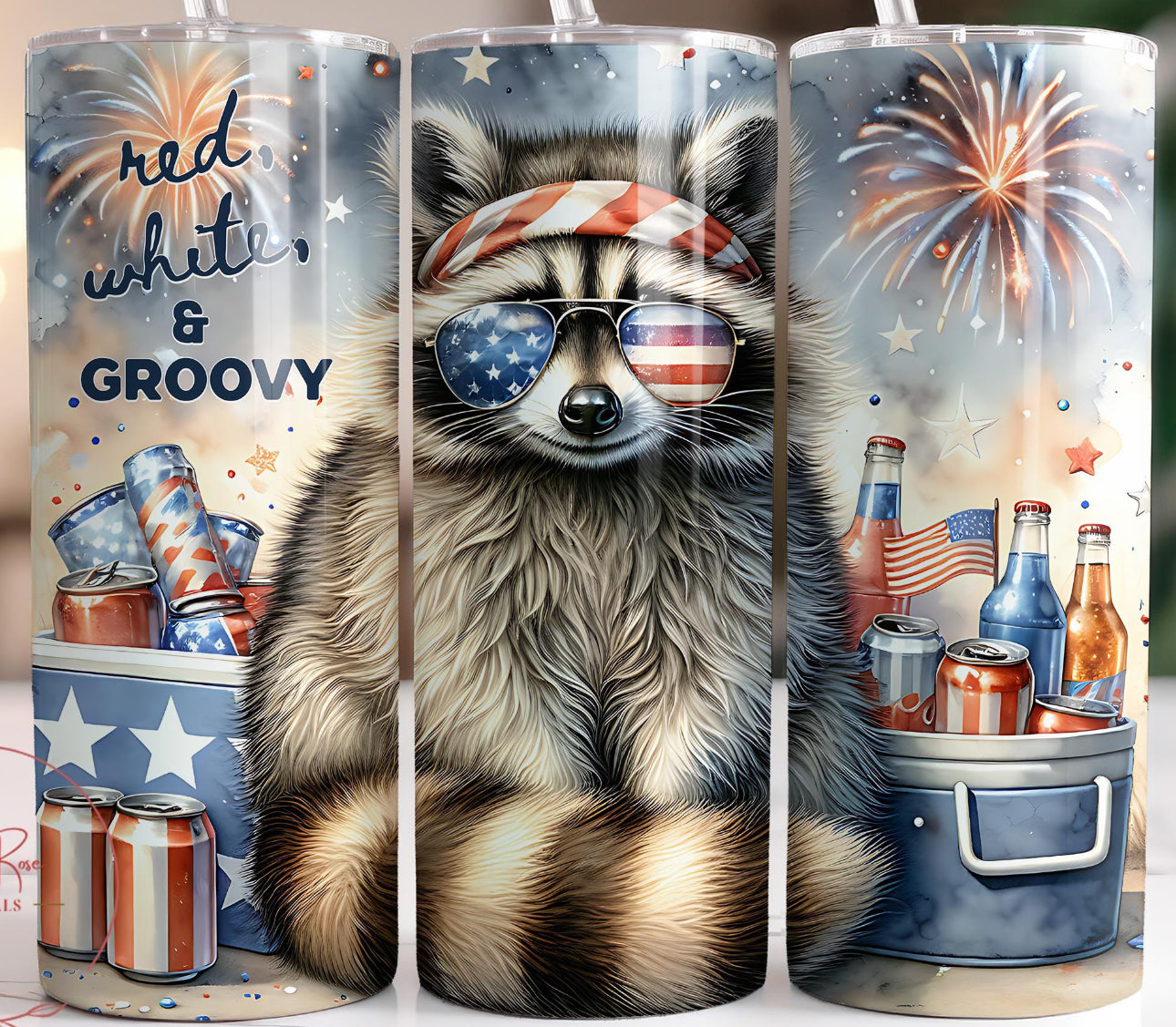 Red, White and Groovy