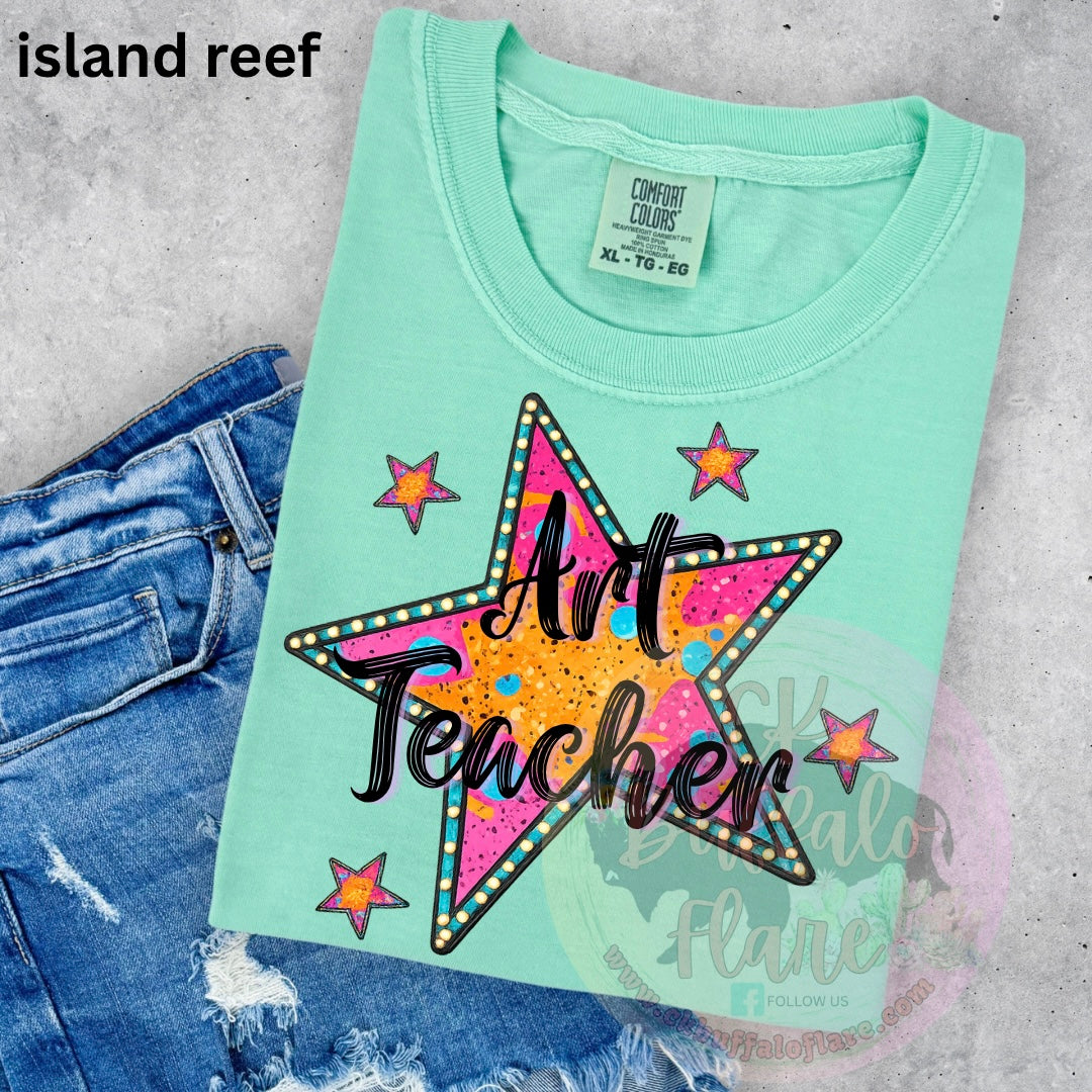Funky Star-ART TEACHER