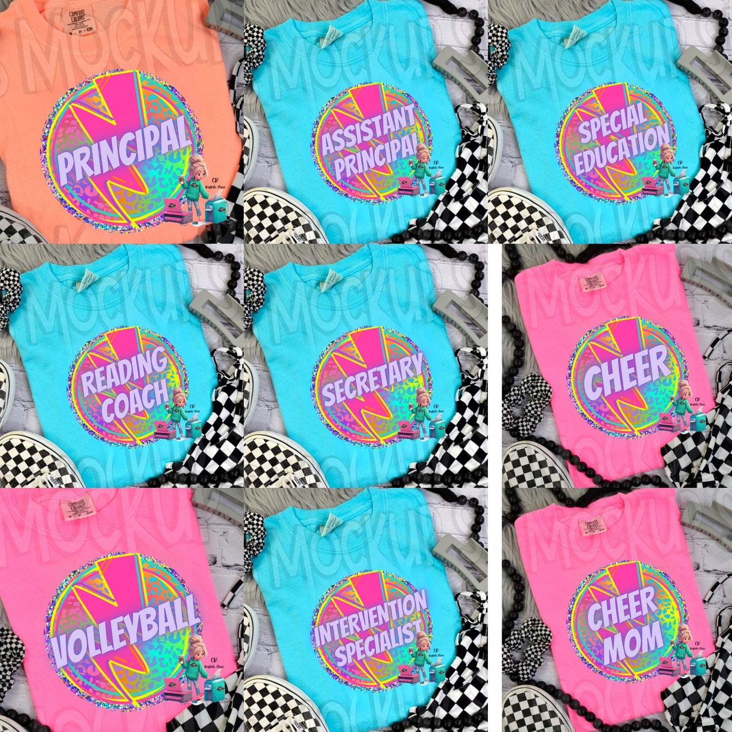Neon Craze- customizable