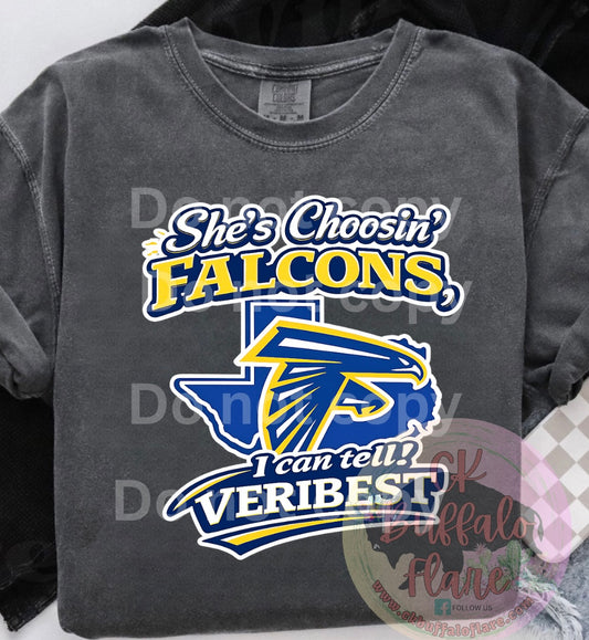 She’s Choosin’ VERIBEST FALCONS
