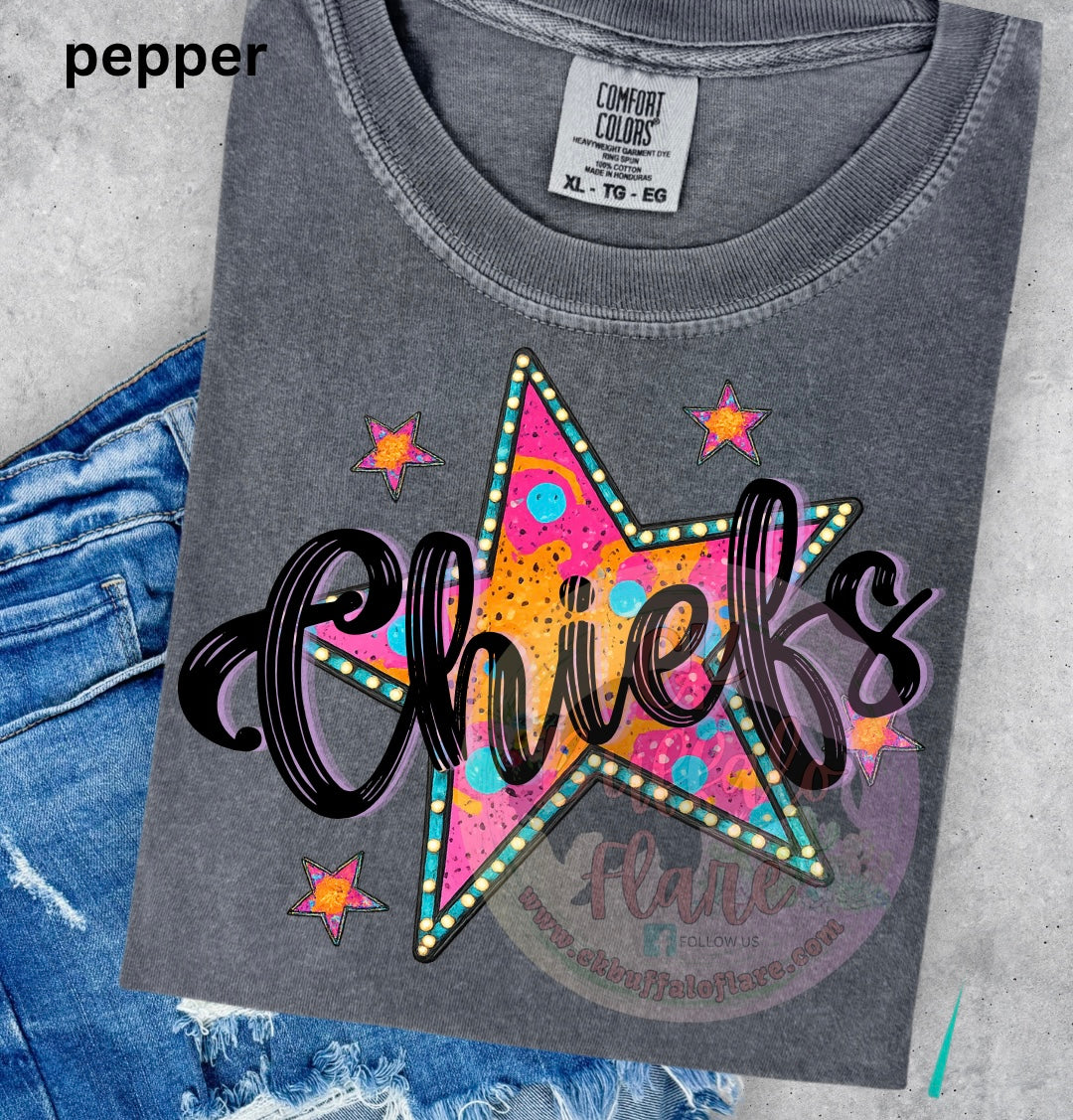 Funky Star- Choose YOUR OWN TITLE