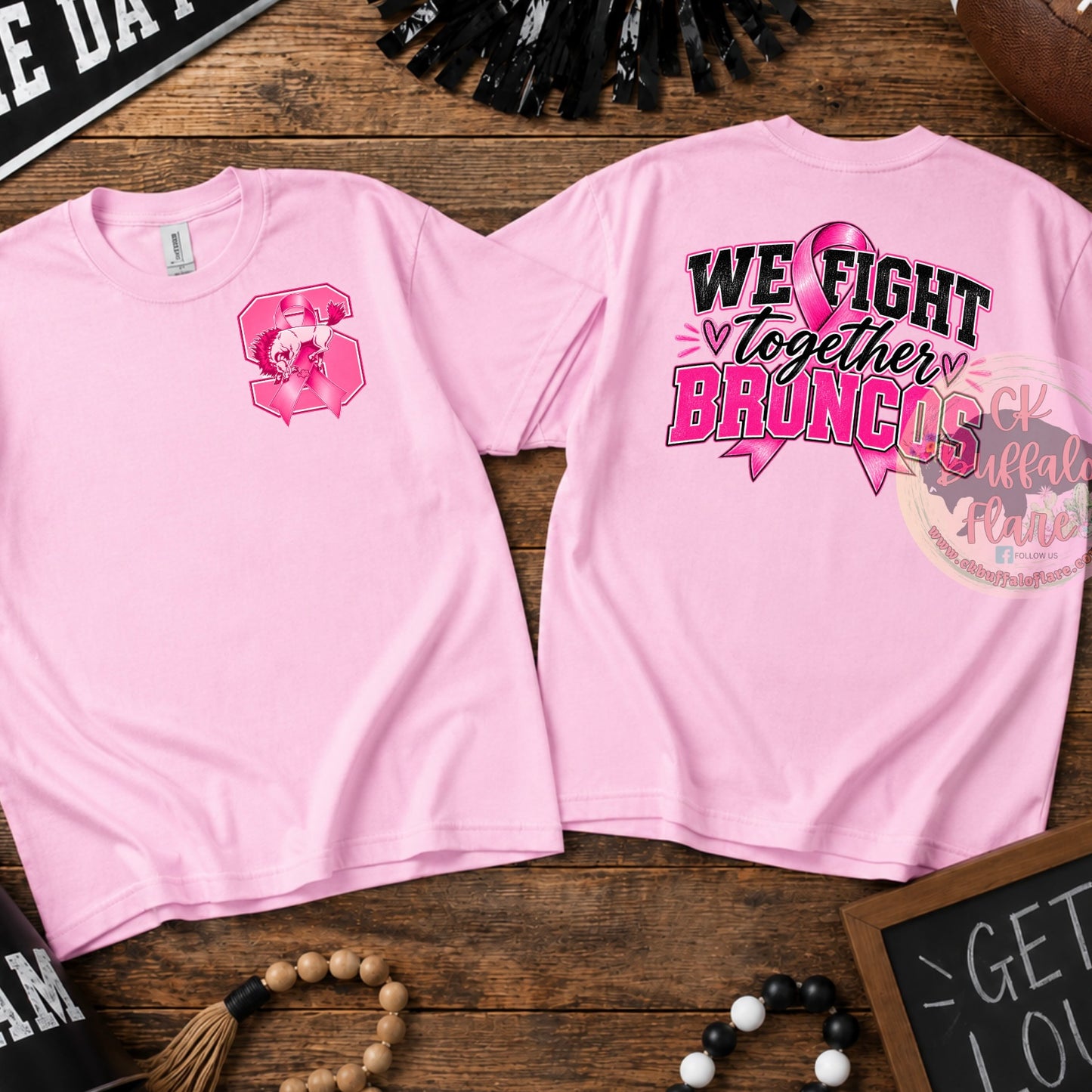SONORA BRONCOS FRONT/BACK DESIGN