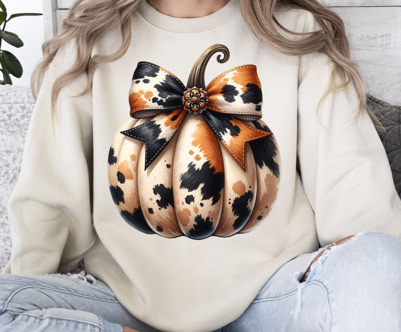 Cow print Pumpkin
