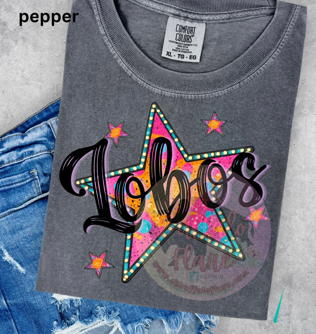 Funky Star- Choose YOUR OWN TITLE