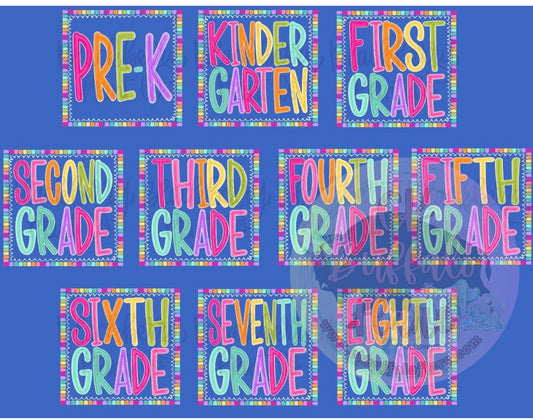 GRADE LEVEL Colorbox