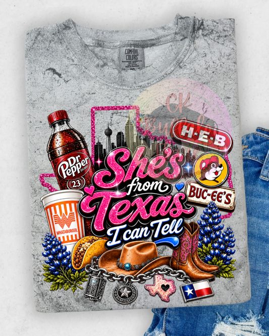 She’s from Texas