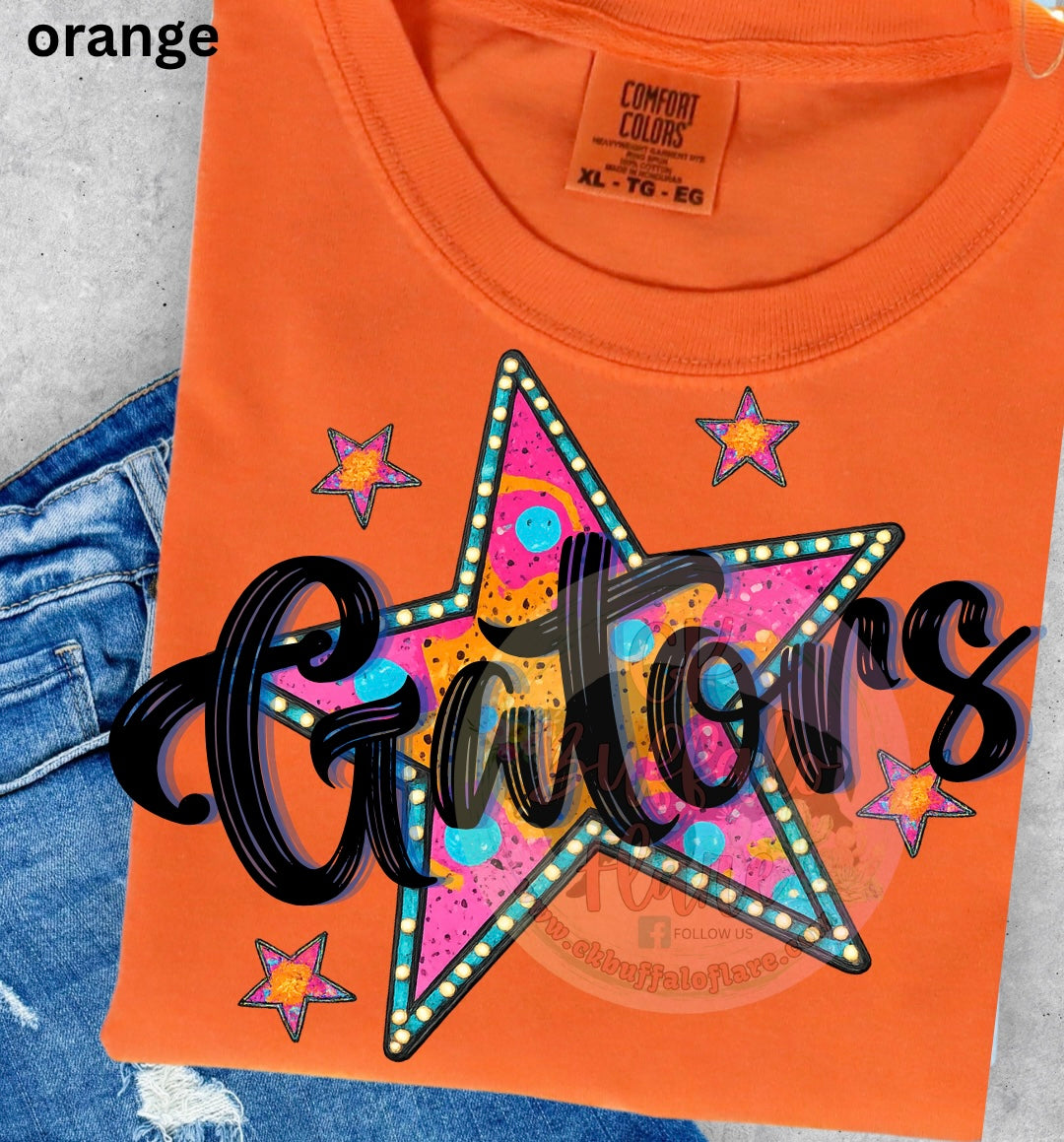 Funky Star- Choose YOUR OWN TITLE