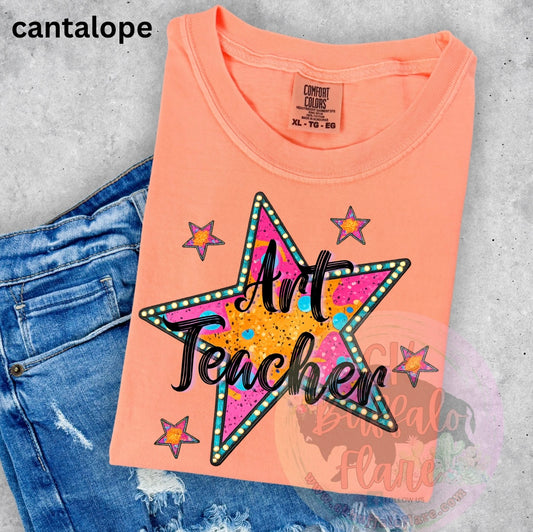 Funky Star-ART TEACHER