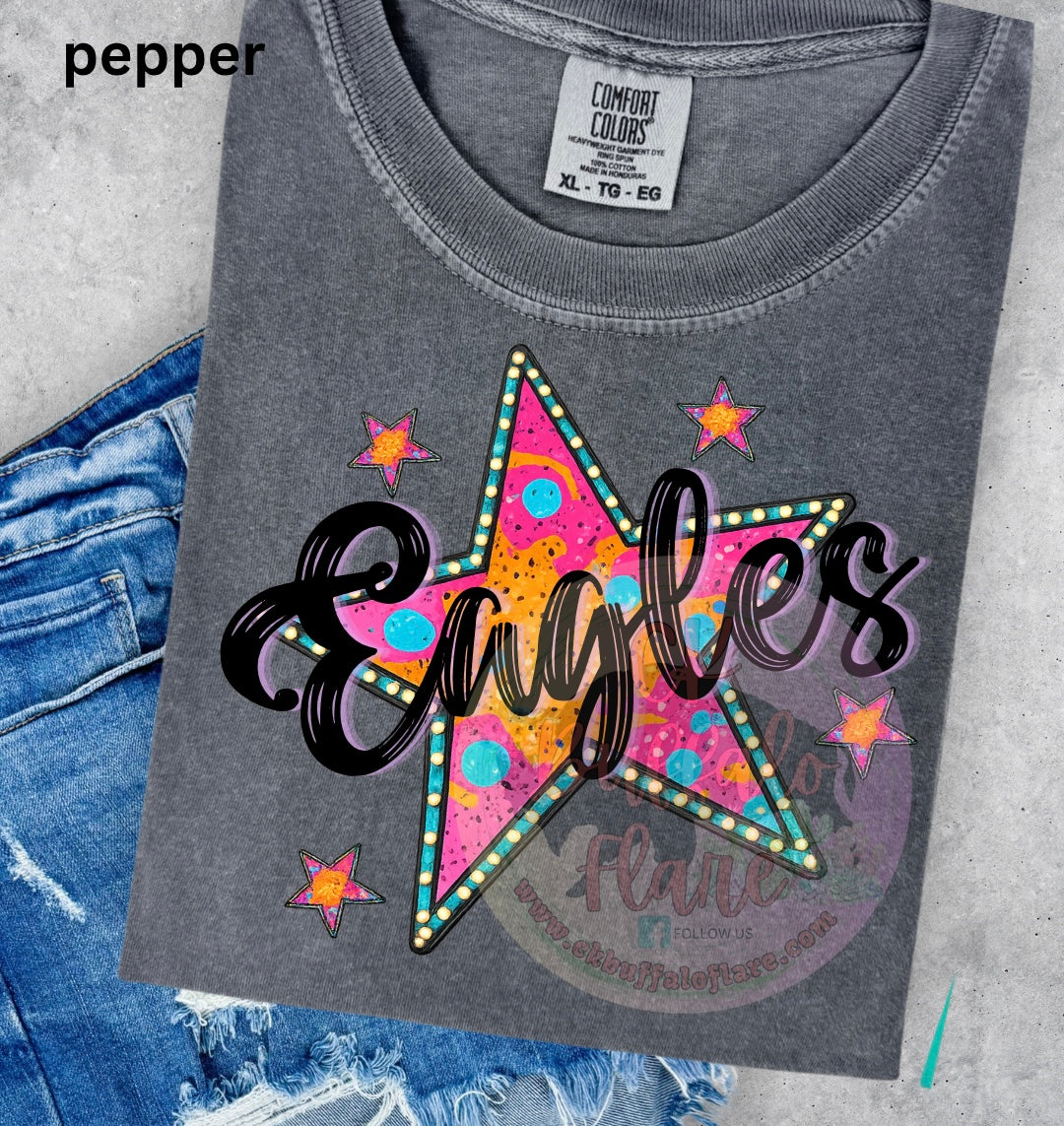 Funky Star- Choose YOUR OWN TITLE