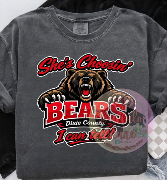 She’s Choosin’ DIXIE BEARS