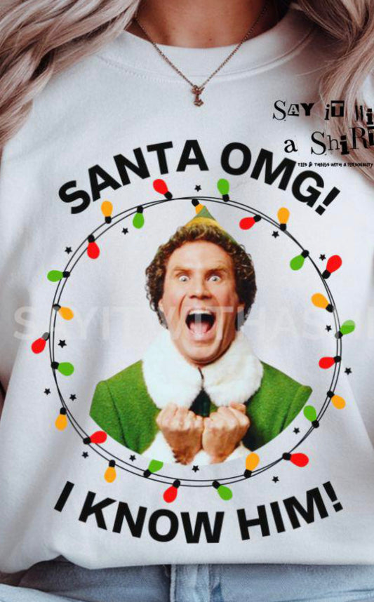 SANTA!!!! I know him!