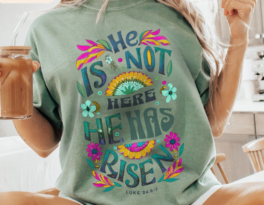 He is Not here