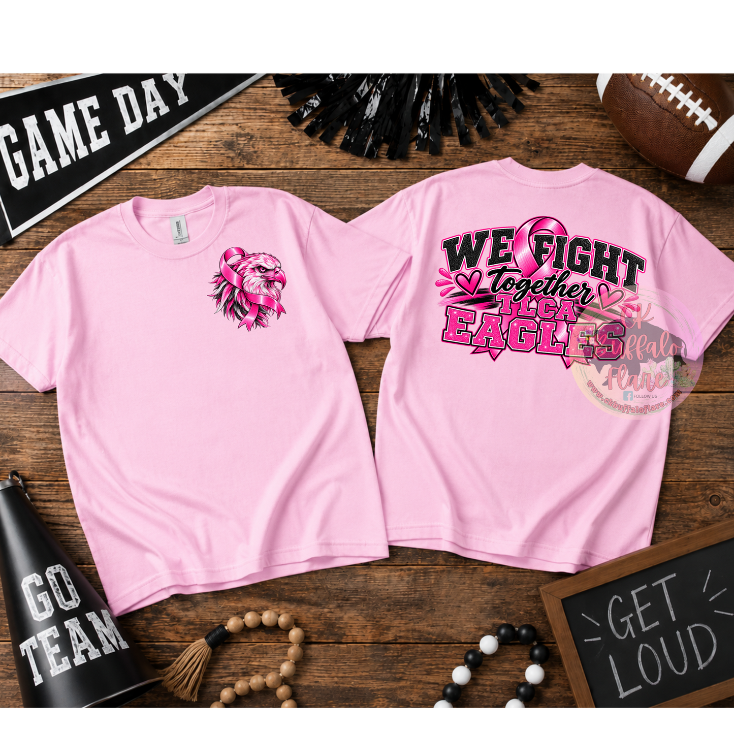 TLCA EAGLES FRONT/BACK DESIGN