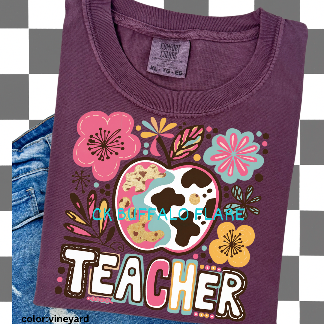 Teacher western flare