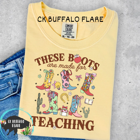These boots are made for Teaching