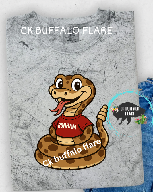 Bonham (rattler mascot)