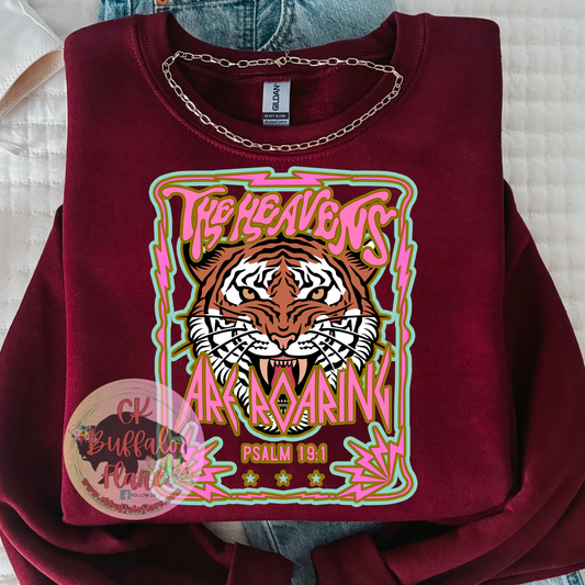 The Heavens are Roaring