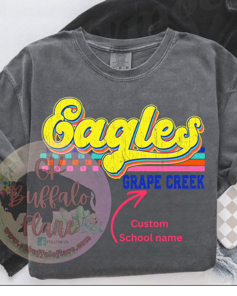 Groovy EAGLES (customize school)