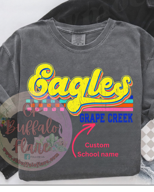 Groovy EAGLES (customize school)