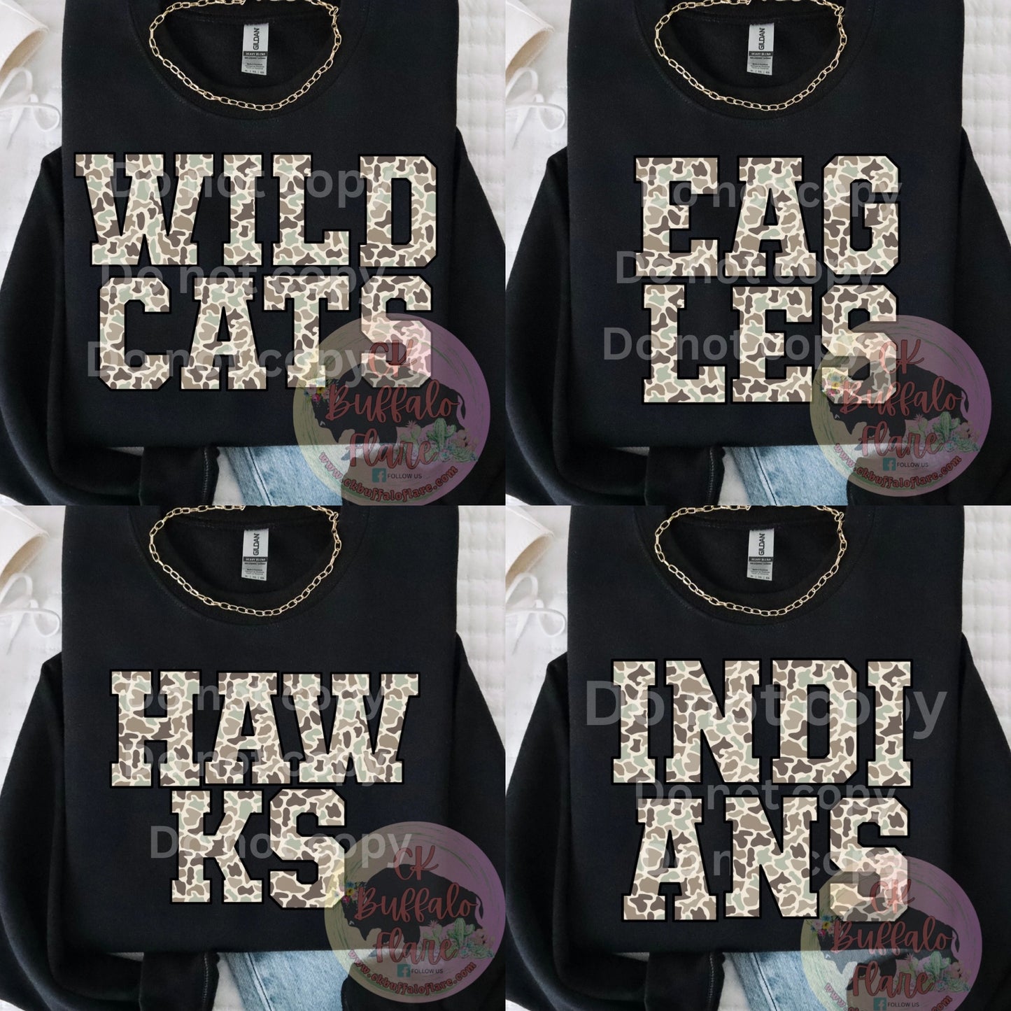 CAMO MASCOT (CUSTOMIZE)